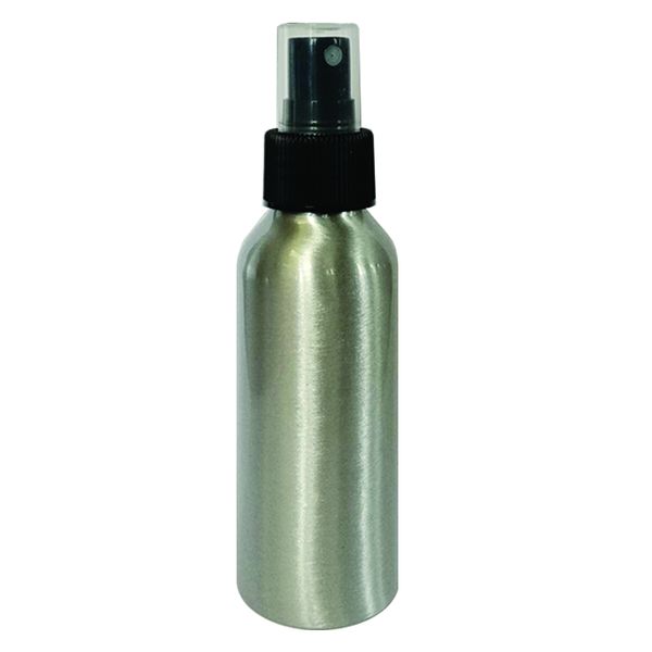 20 x 100ml Aluminium bottle with black mist spray (24/41)