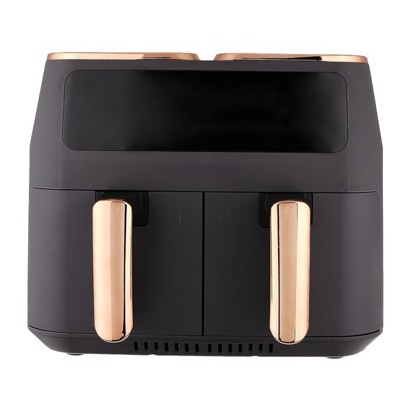 Large 8L Stainless Steel Air Fryer with Digital Temperature Control