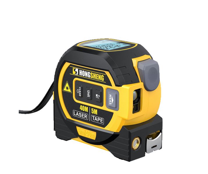 3-in-1 Digital Tape Measure, Large LCD, Area &amp; Volume Calculation
