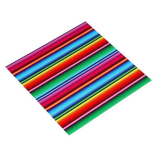 Rainbow stripe adheisve craft vinyl sheet and roll RSC-Y12