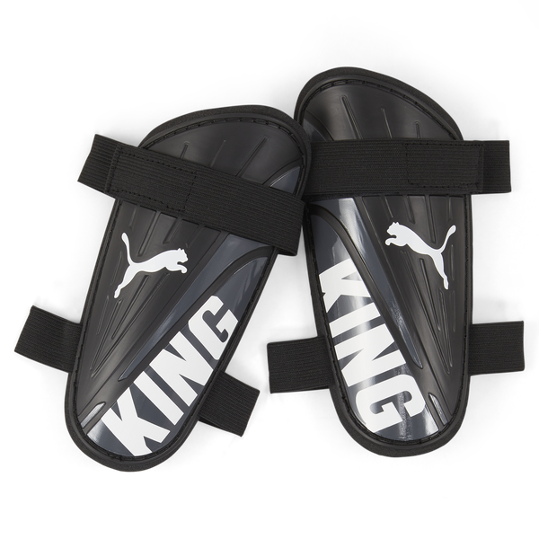 Puma King Strap Shinguards - Black/White