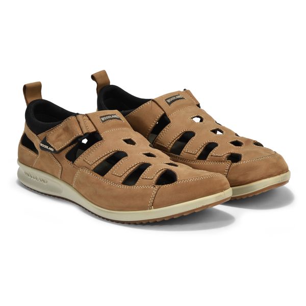 Woodland - Buckeye Men's Leather Closed Toe Sandals
