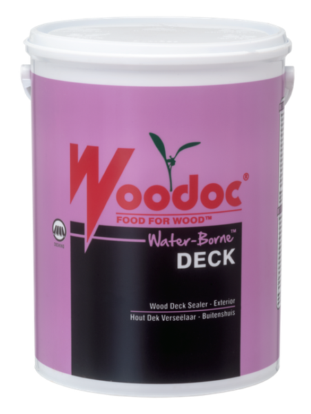 Woodoc Water-Borne DECK (Mahogany) Low Gloss 5lt