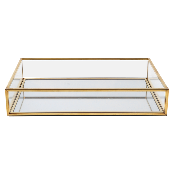 Nordic Retro Storage Tray Gold Plate Jewelry Display Home(S)