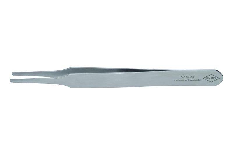 Knipex (92 52 23) Tweezer, Straight, Round, Stainless Steel