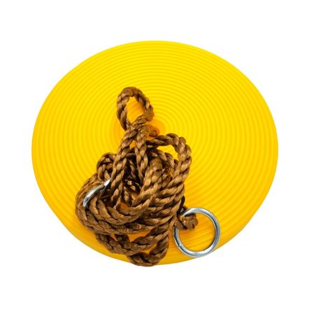Button Disc or Disk Swing Seat with Adjustable Silky Weatherproof Rope, Shop Today. Get it Tomorrow!