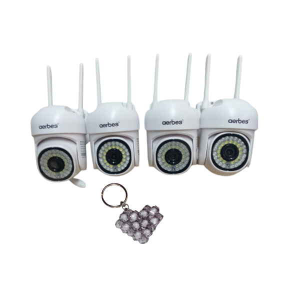 Aerbes AB-JK34 Ball Machine 4 Cameras NVR Set 4 Channel