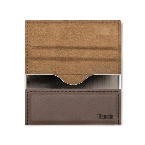 Mini-Wallet,L'Hédoniste,Brown,Leatherette
