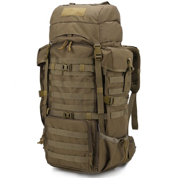 Large-capacity outdoor backpack