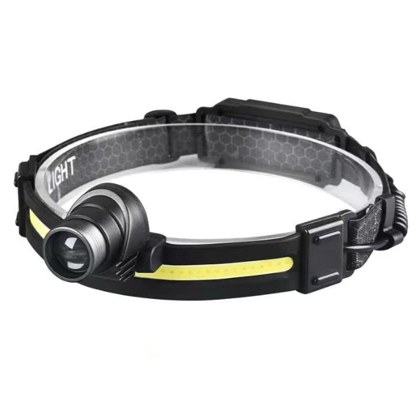 Multifunctional LED Waterproof USB-C Rechargeable Headlamp- SD