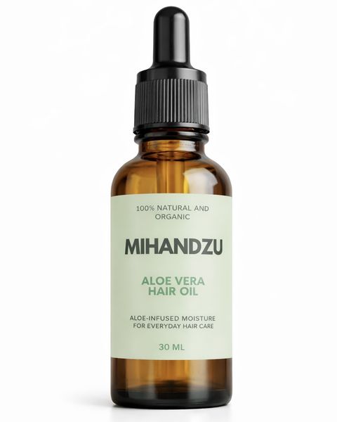 Aloe Vera Hair Growth Oil with Olive Oil, Grapeseed Oil &amp; Vitamin E 30ml
