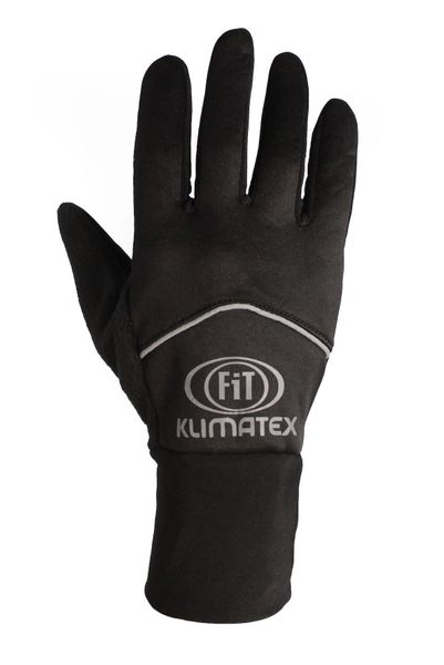 FiT Klimatex Winter Cycling Gloves, Black