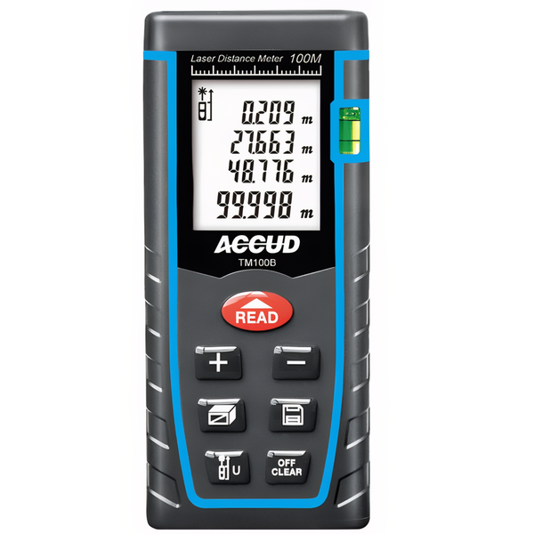 ACCUD Laser Distance Meter - 100m (TM100B)
