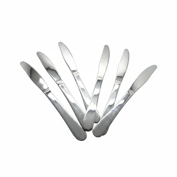 6 Piece Stainless Steel Dinner Knives