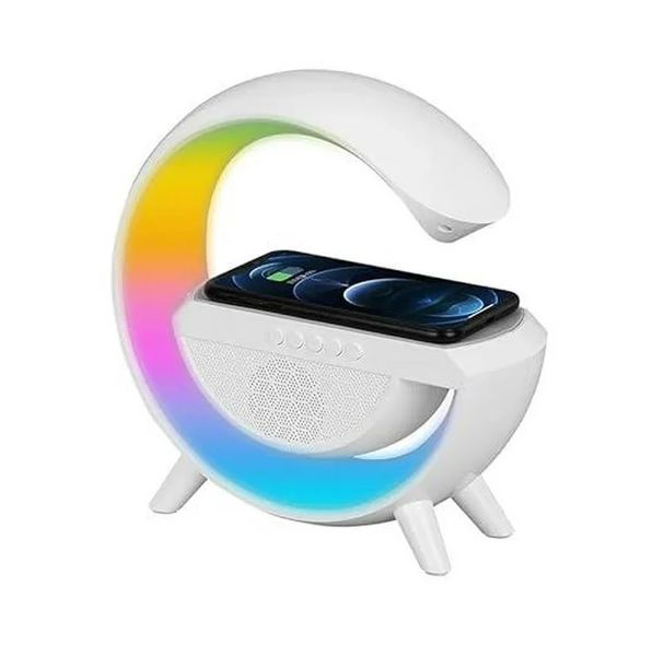 3 in 1 Rgb Led Wireless Charging Bluetooth Speaker
