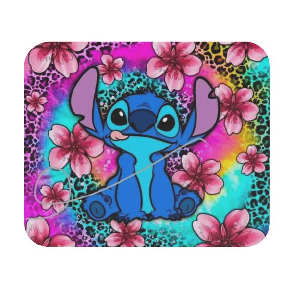 Pink Stitch Mouse Pad