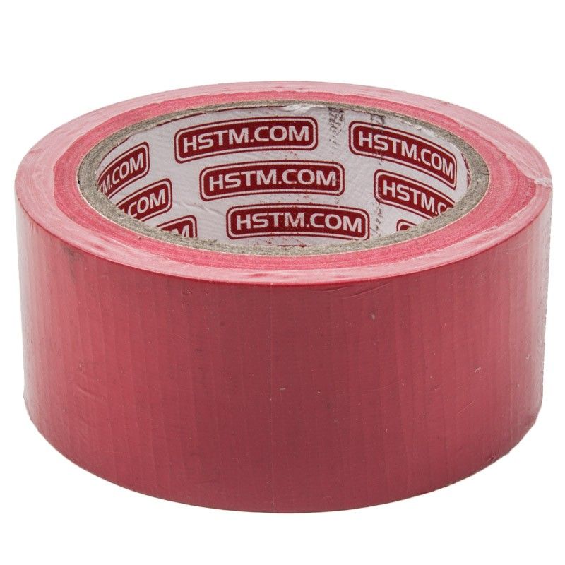 HSTM Duct Tape SelfAdhesive Red 48mm x 25mm Bulk Pack of 4