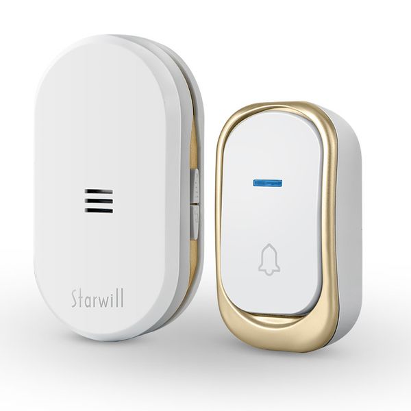 Wireless AC Home Remote Control Ding Dong Plug-in Door Chime