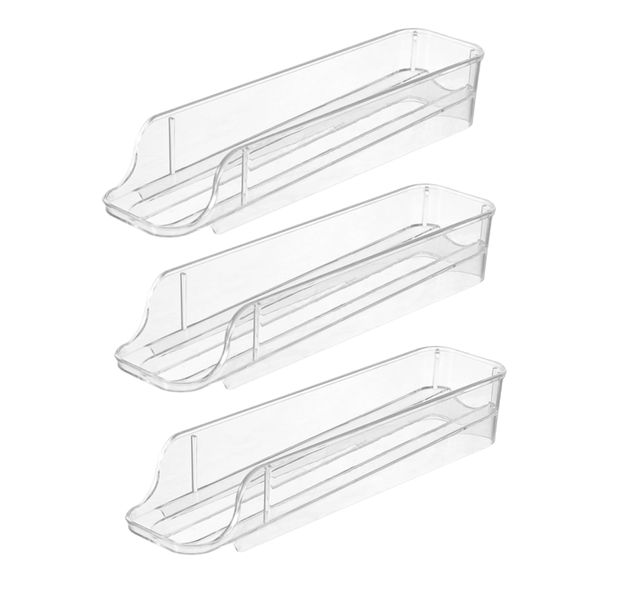 3 Layer egg Holder For Refrigerator - Auto Rolling Egg Organizer