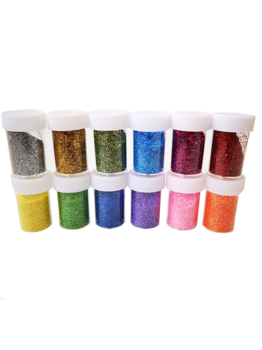 Glitter Set of 12 Colours . 13g 16g Shop Today. Get it Tomorrow
