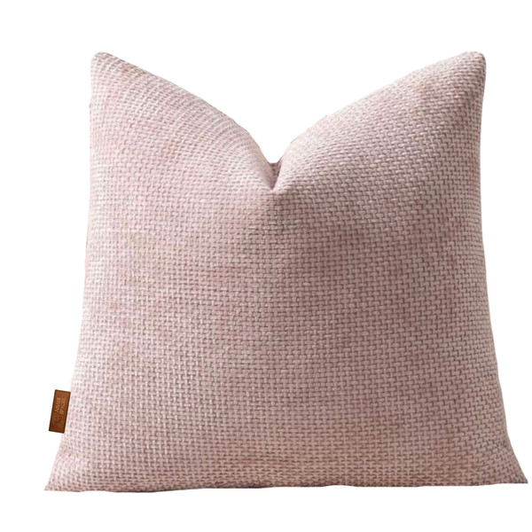 White Velvet Cushion by AMANII SPXCES