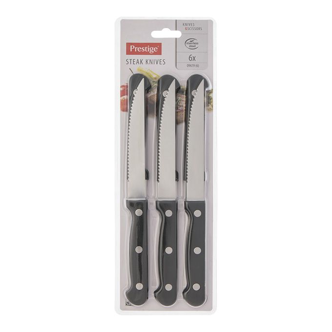 Prestige 6 Piece Steak Knife Set Shop Today. Get it Tomorrow