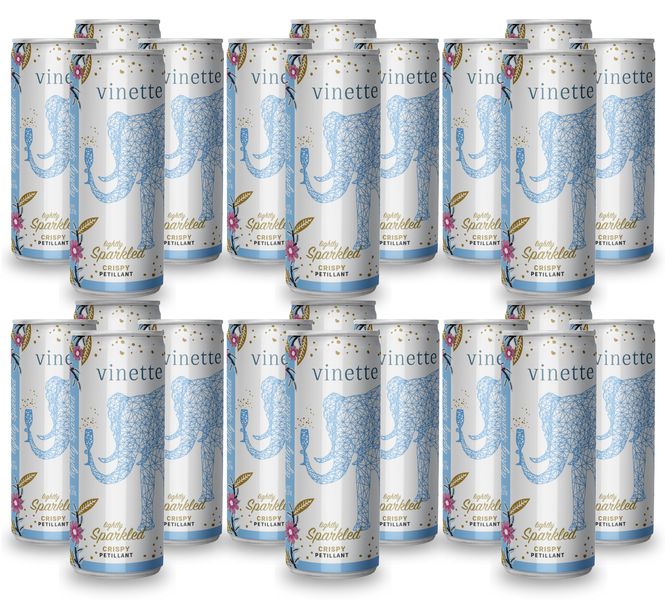 Vinette Crispy Sparkle - 24 x 250ml