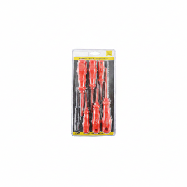 Insulated Screwdriver Set - 7 Piece 1000V with Voltage Tester