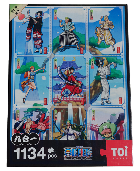 One Piece 9 in 1 Puzzle -1134 piece