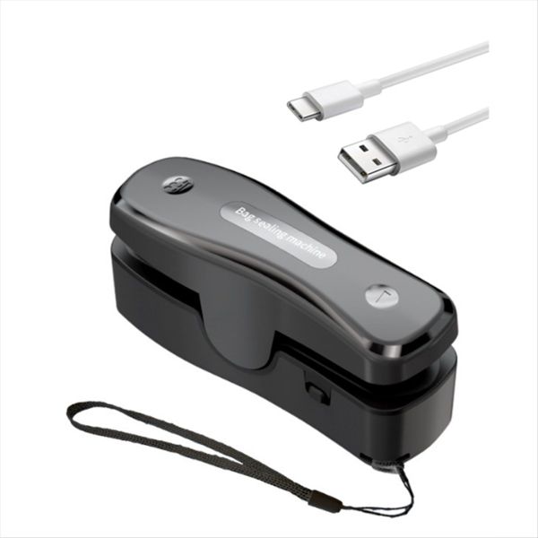 Mini Bag Sealer with Cutter Rechargeable 2 in 1 Chip