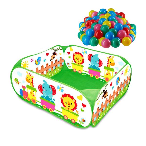 Baby Pool Ball with 40 Colorful Balls