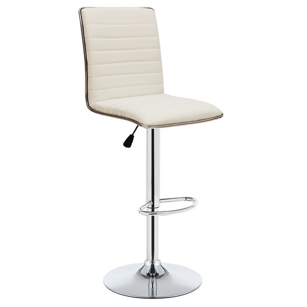 GOF Furniture -Vitrian Bar Stool, White