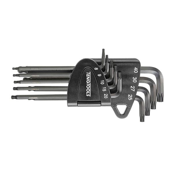 TengTools - Ball Point TX Key Set CR-MO 9 Pieces - 1499TX