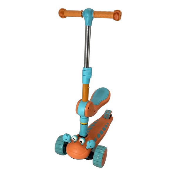 Kids LED Adjustable Flashing Wheels Scooter MU-1