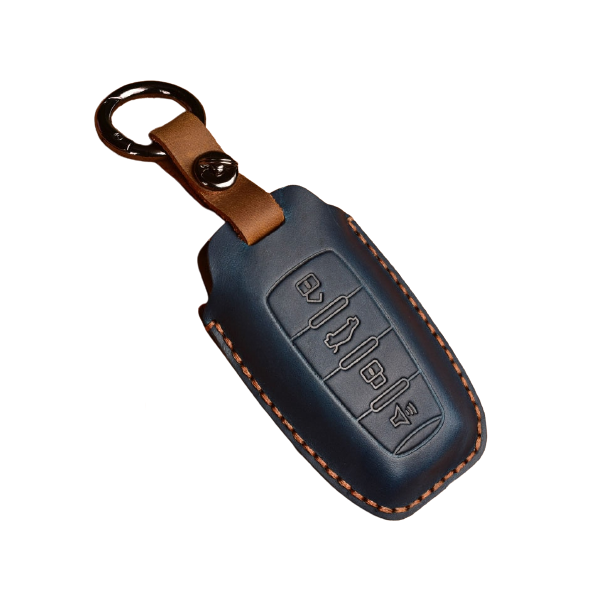 Genuine Cowhide Leather Remote Key Cover For Haval Jolion | Shop Today ...