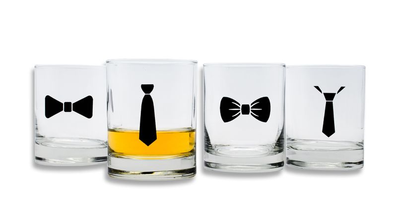Clink - Whisky Bowtie Set