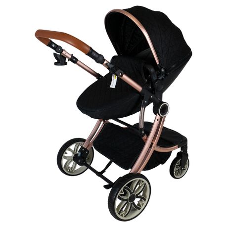 Egg rose hotsell gold travel system