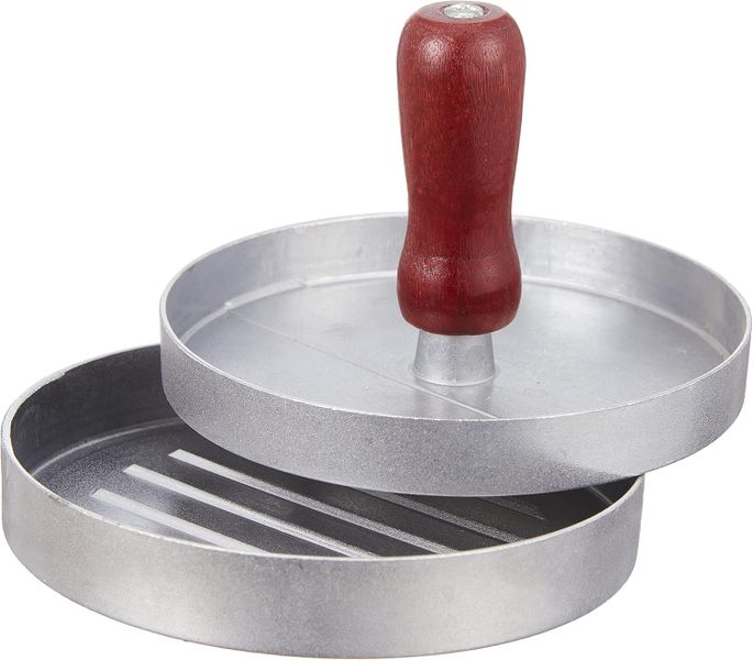 Hamburger Meat Press - Silver