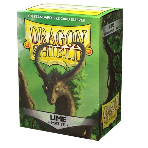 Dragon Shield Lime 'Laima' Matte Sleeves