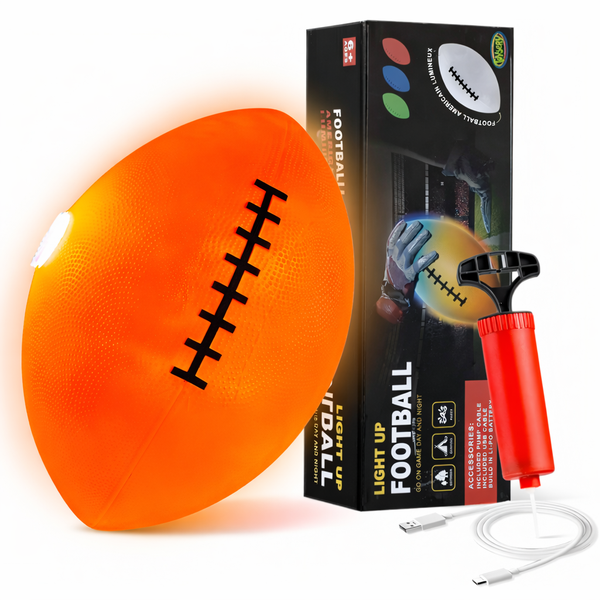 Toy American Football - Kids &amp; Youth-Light-Up LED