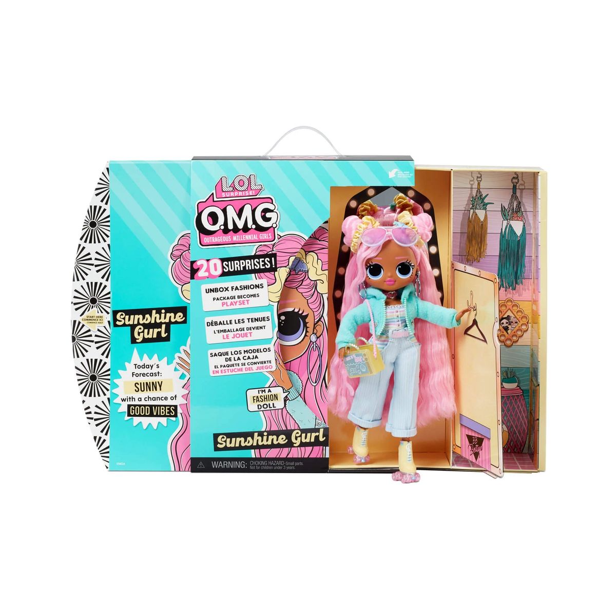 LOL Surprise OMG Sunshine Fashion Doll - Dress Up Doll Set 57278 | Buy ...