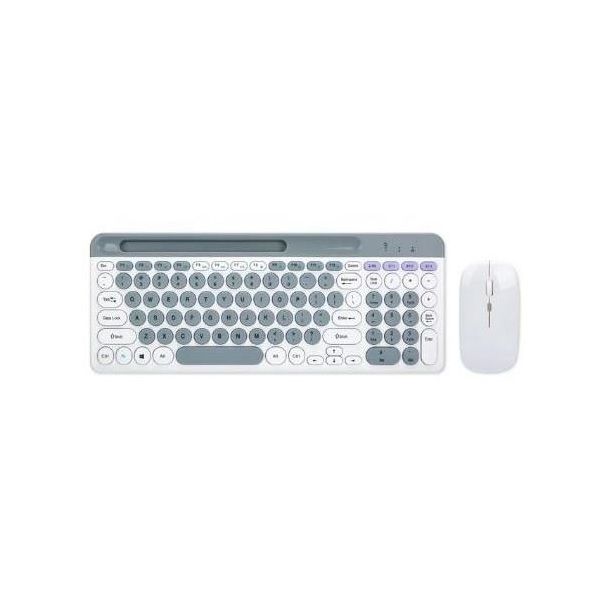 DW2.4G+Bluetooth Dual Mode Wireless Rechargeable Keyboard And Mouse ZYG-806