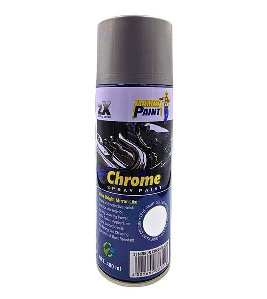 Black Mamba 400ml Mirror Chrome Spray Paint