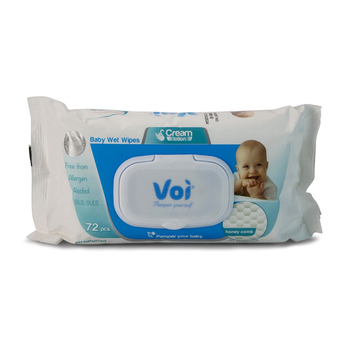 Voi Wet Wipes Baby Wipes 16cm x 19cm 72 Piece Buy