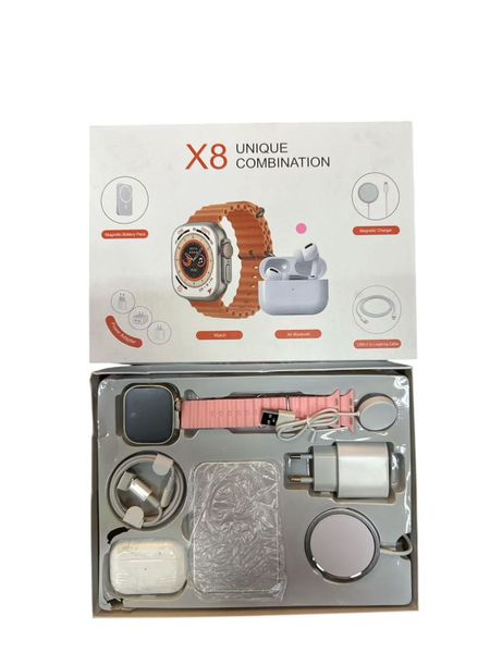 X8 Unique Combination Smart Watch-Pink