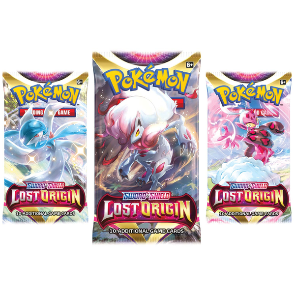 Pokemon Sword &amp; Shield 11 Lost Origin - 3 Pack Booster