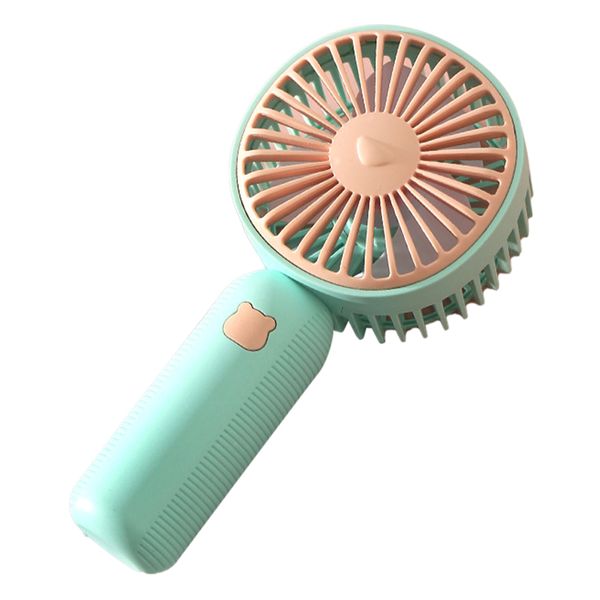 Bladeless Mini Handheld Fan Low Noise Pink