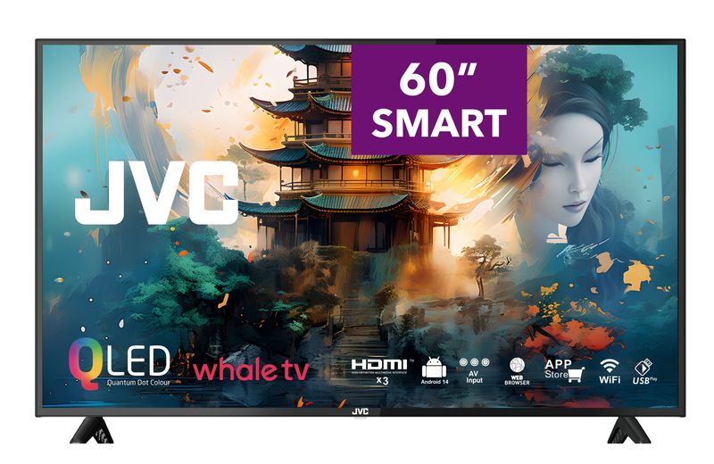 JVC 60" LT-60NQ7165 4K UHD QLED Smart TV