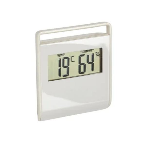 Digital Thermometer &amp; Hygrometer, White