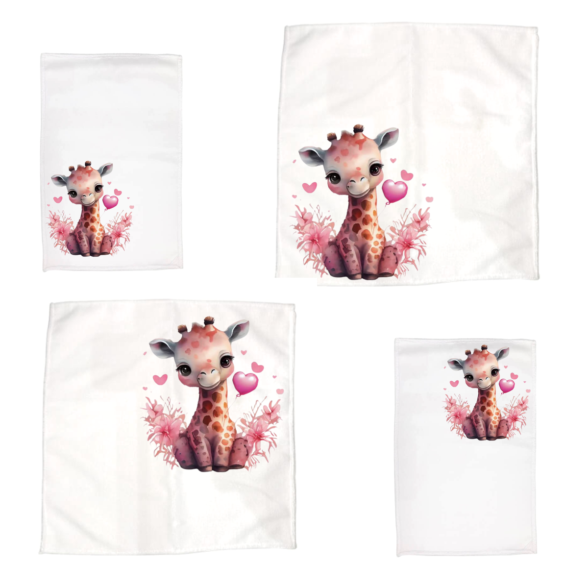 Baby Giraffe Burp Cloth Set Shop Today. Get it Tomorrow!